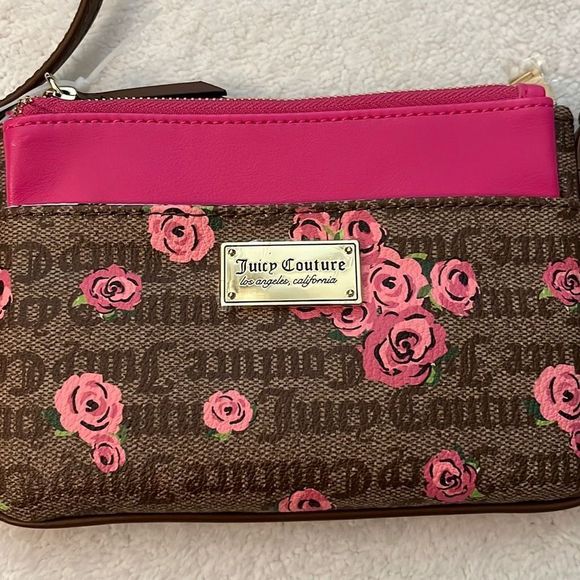 Juicy Couture Pink Bloom Crossbody Bag - Picture 3 of 5